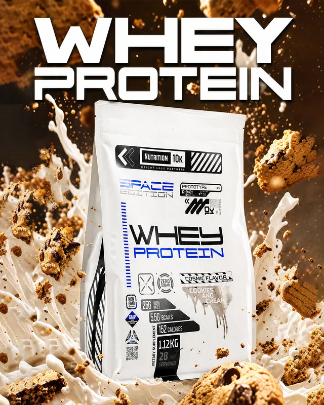Whey Protein Cookies and Cream